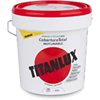 Titanlux - Pintura plástica Cobertura total- Blanco- 4L (ref. 06T100005)
